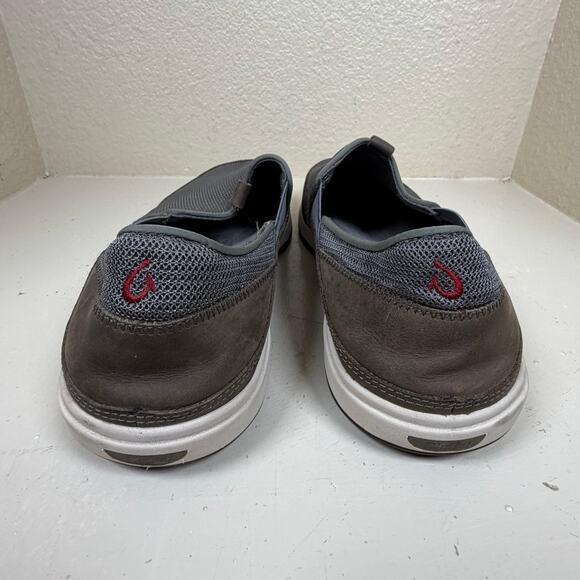 OluKai Makia Men\'s Mesh Boat Slip-On shoes - size 13 - Good Condition main image 4